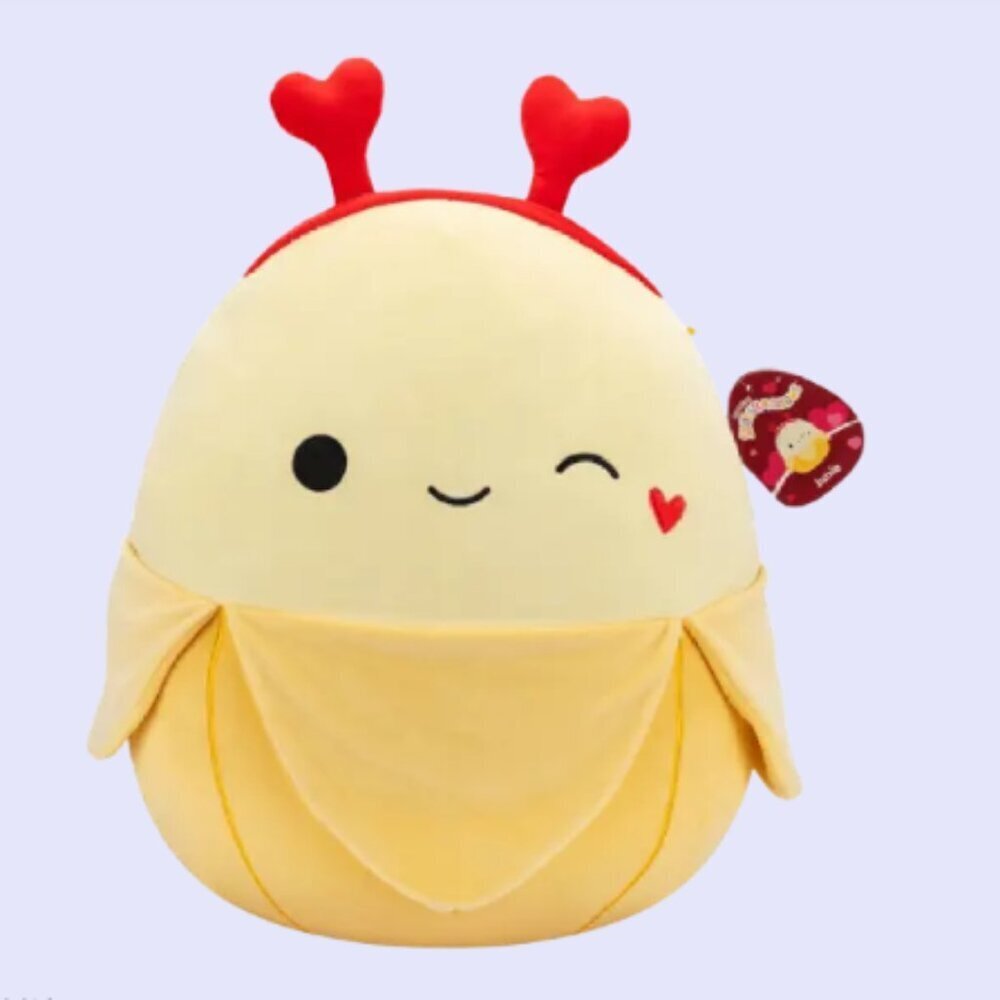 Squishmallows JUNIE the Banana w/ Heart Headband‎ | Valentine 2025 | NWT